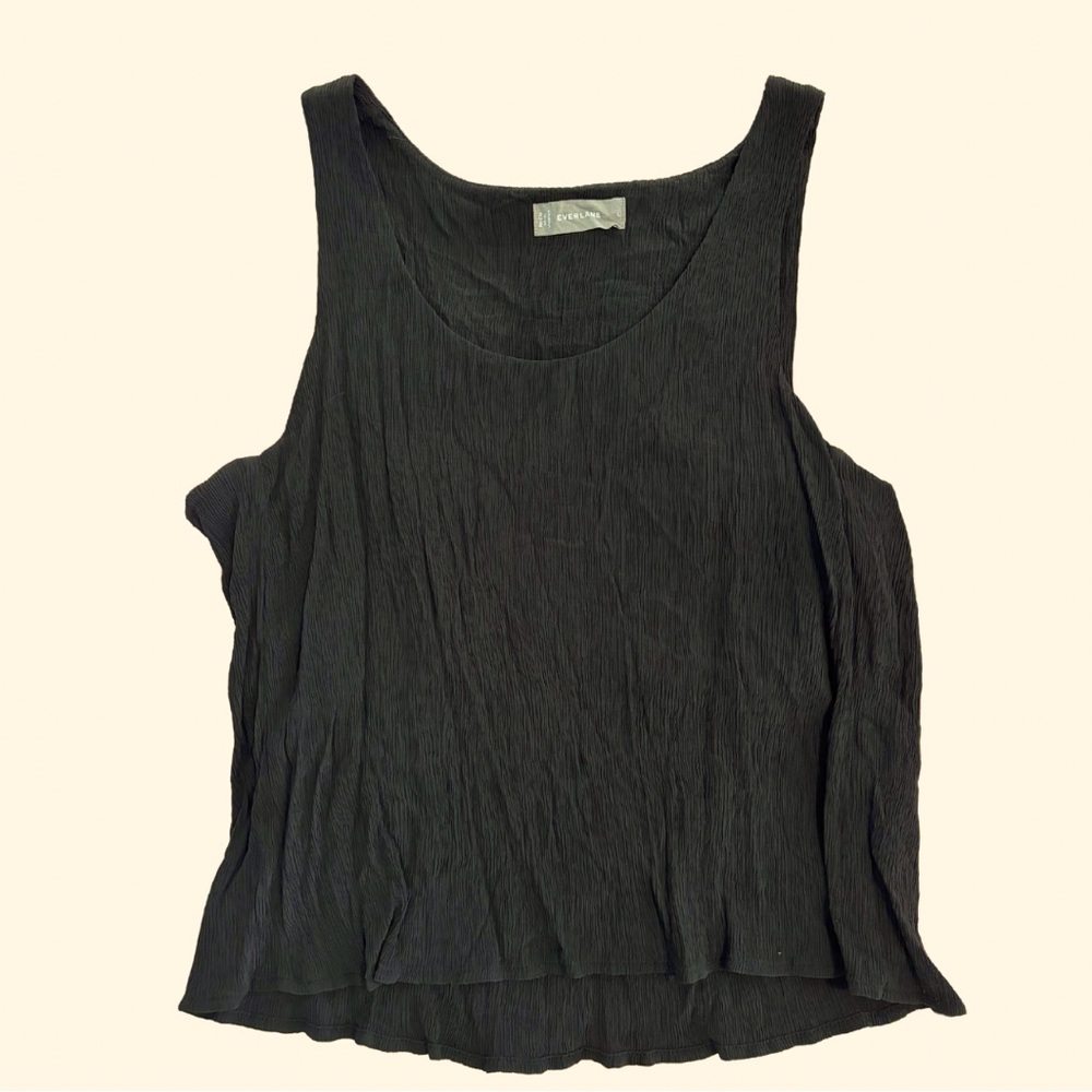 Everlane Plisse Top